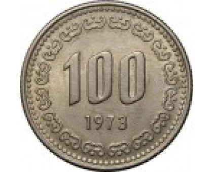 Южная Корея 100 вон 1970-1982