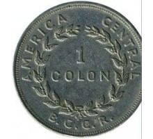 Коста-Рика 1 колон 1965-1978