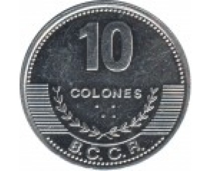 Коста-Рика 10 колон 2005-2008