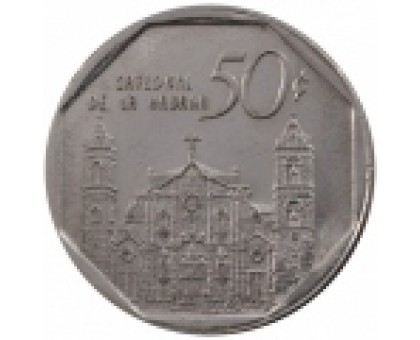Куба 50 сентаво 1994-2017