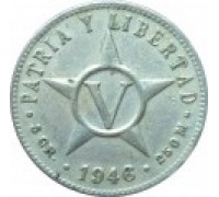 Куба 5 сентаво 1946-1961