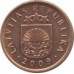 Латвия 2 сантима 1992-2009