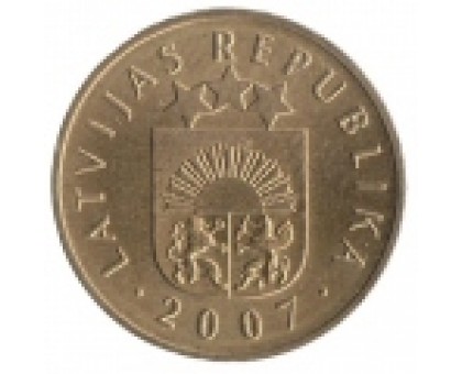 Латвия 5 сантимов 1992-2009