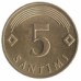 Латвия 5 сантимов 1992-2009