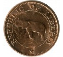 Либерия 1 цент 1960-1984