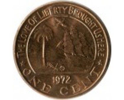 Либерия 1 цент 1960-1984