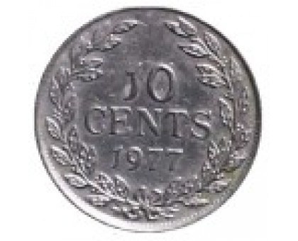 Либерия 10 центов 1968-1987