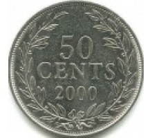 Либерия 50 центов 2000