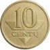 Литва 10 центов 1997-2014