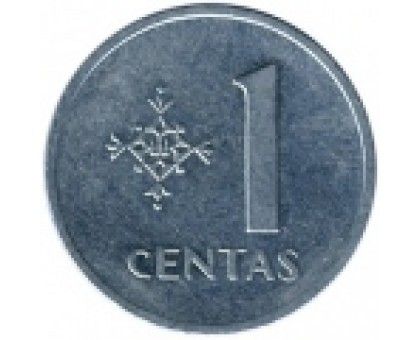 Литва 1 цент 1991