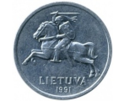 Литва 1 цент 1991
