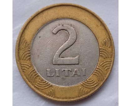 Литва 2 лита 1998-2014