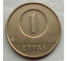 Литва 1 лит 1998-2014