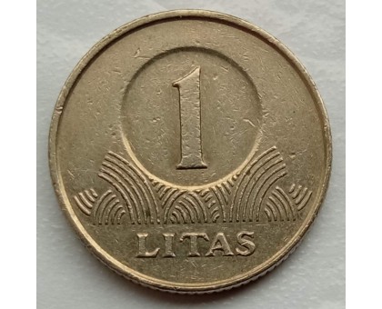 Литва 1 лит 1998-2014