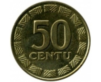Литва 50 центов 1997-2014