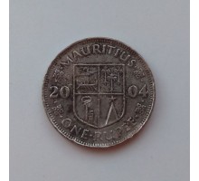 Маврикий 1 рупия 2004 (1057)