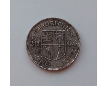 Маврикий 1 рупия 2004 (1057)