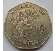 Маврикий 10 рупий 1997-2000