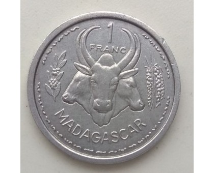 Мадагаскар 1 франк 1948-1958