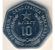 Мадагаскар 10 ариари 1992