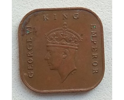 Малайя 1 цент 1945