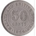Малайя и Британское Борнео 50 центов 1954-1961