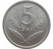 Мали 5 франков 1961