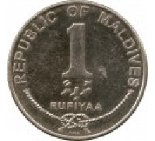 Мальдивы 1 руфия 2007-2012