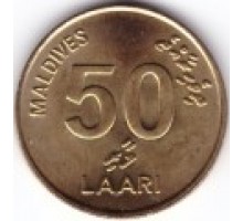 Мальдивы 50 лари 1984-1995