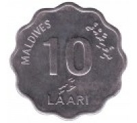 Мальдивы 10 лари 1984-2007