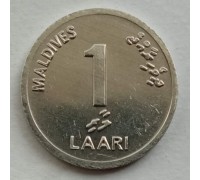 Мальдивы 1 лари 1984-2012