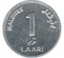 Мальдивы 1 лари 1984-2012