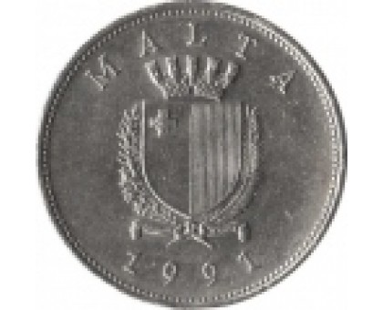 Мальта 1 лира 1991-2007