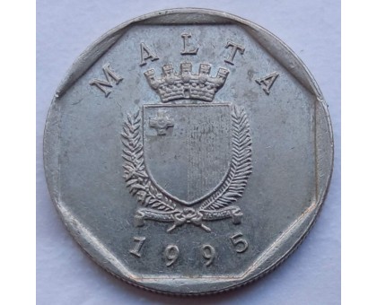 Мальта 5 центов 1991-2007