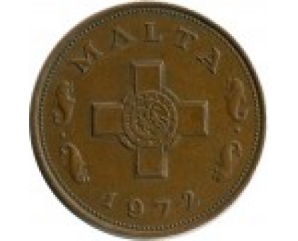 Мальта 1 цент 1972-1982