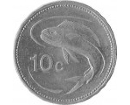 Мальта 10 центов 1991-2007