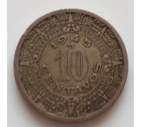 Мексика 10 сентаво 1945