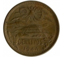 Мексика 20 сентаво 1943 - 1955