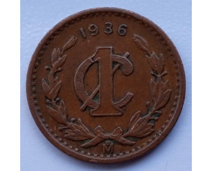 Мексика 1 сентаво 1936