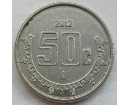 Мексика 50 сентаво 2009 - 2023