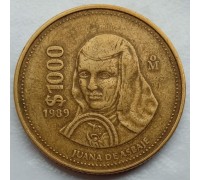 Мексика 1000 песо 1988-1992