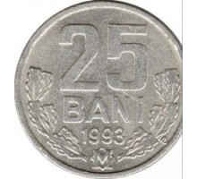 Молдова 25 бань 1993-2020