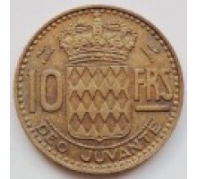 Монако 10 франков 1950-1951