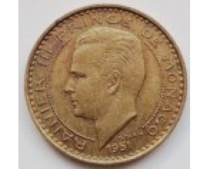 Монако 10 франков 1950-1951