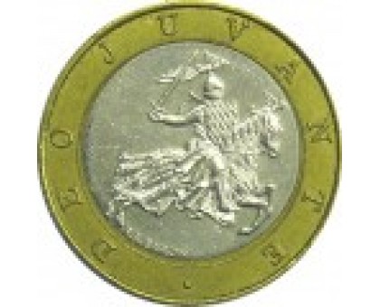 Монако 10 франков 1989-2000
