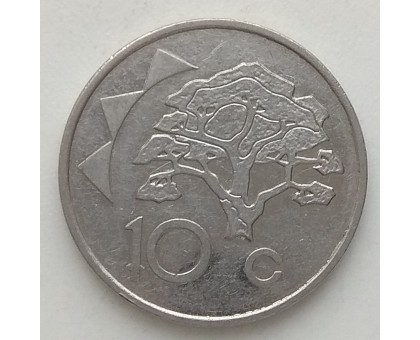 Намибия 10 центов 1993-2012