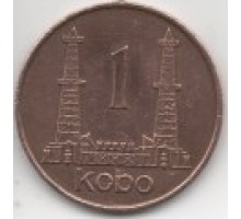 Нигерия 1 кобо 1973-1974