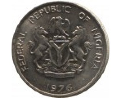 Нигерия 10 кобо 1973 - 1976