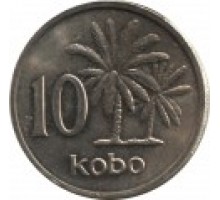 Нигерия 10 кобо 1973 - 1976