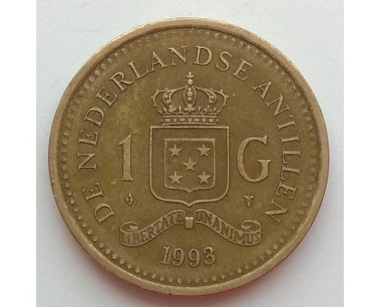 Нидерландские Антильские острова 1 гульден 1989-2013